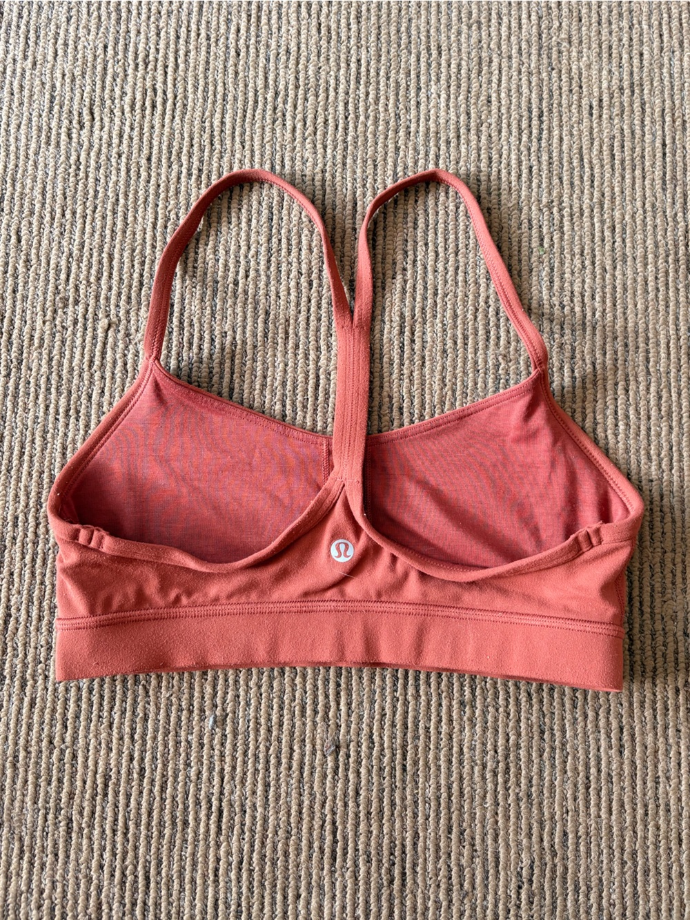 Lululemon Flow Y Bra *Nulu in Rustic Clay size 4 or 6? - Picture 5 of 7